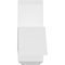 Ekena Millwork Eugene Architectural Grade PVC Gable Bracket, 60"W x 12 1/2"H x 6"D x 6"F, 5/12 Pitch GBP060X13X0606EUG00 - alternate 2